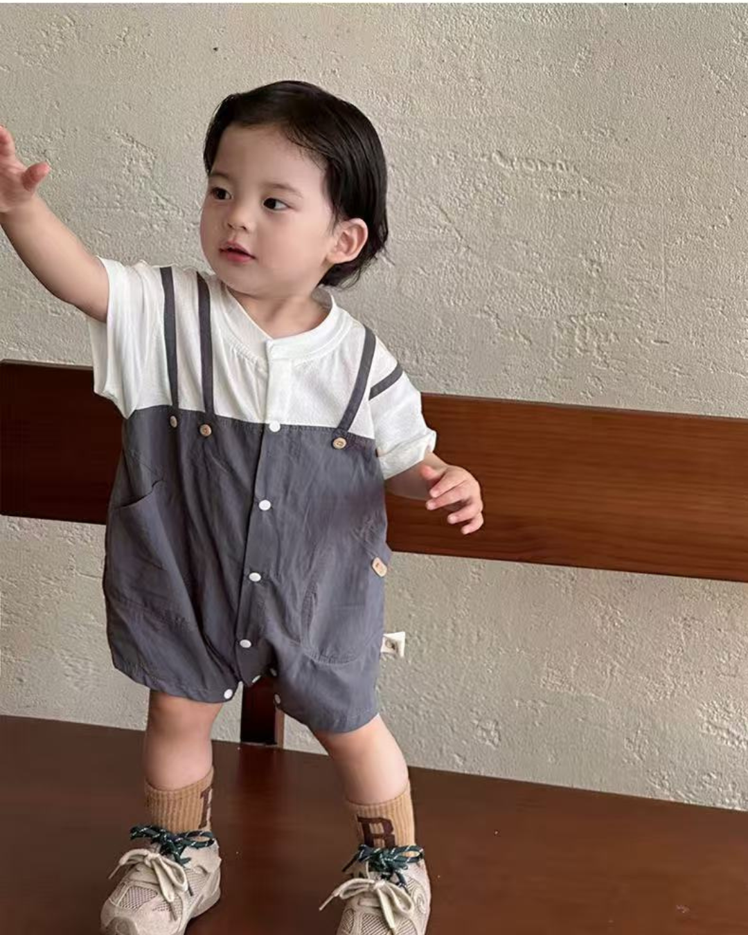 Little Explorer Romper