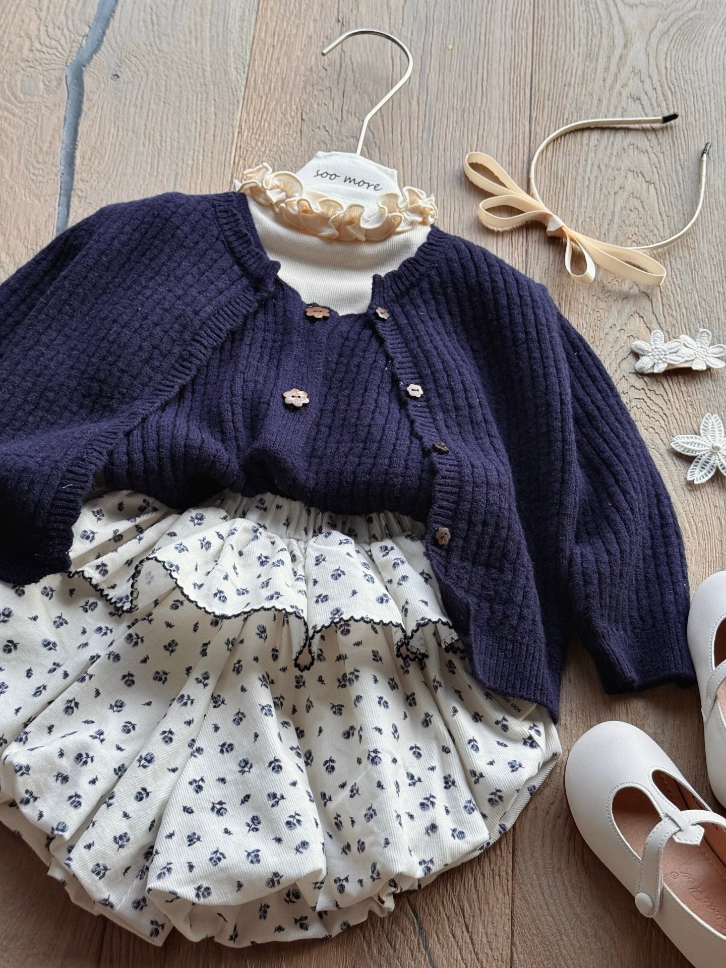 Floral Ruffle Layered Bloomer