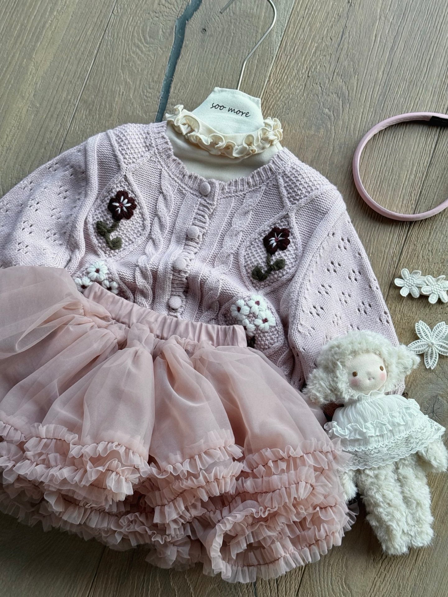 Twinkle Tulle Skirt - Dusty Pink