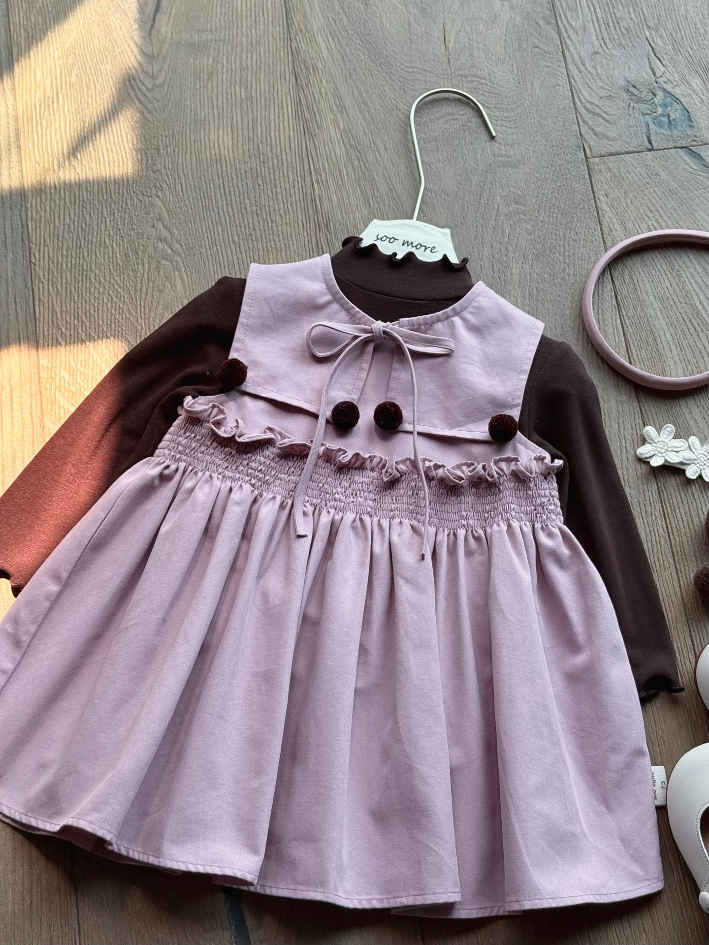 Little Darling Mauve Dress