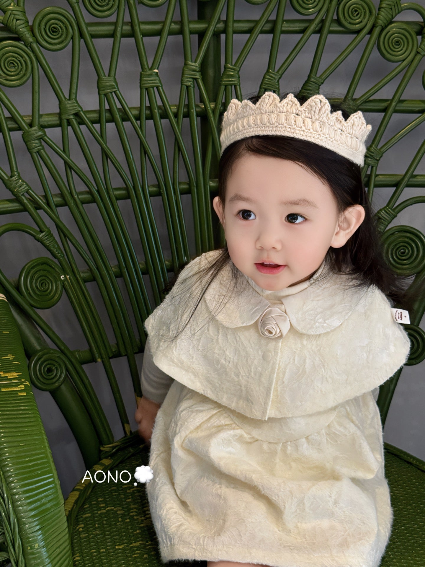 White Whisper Dress with Cape