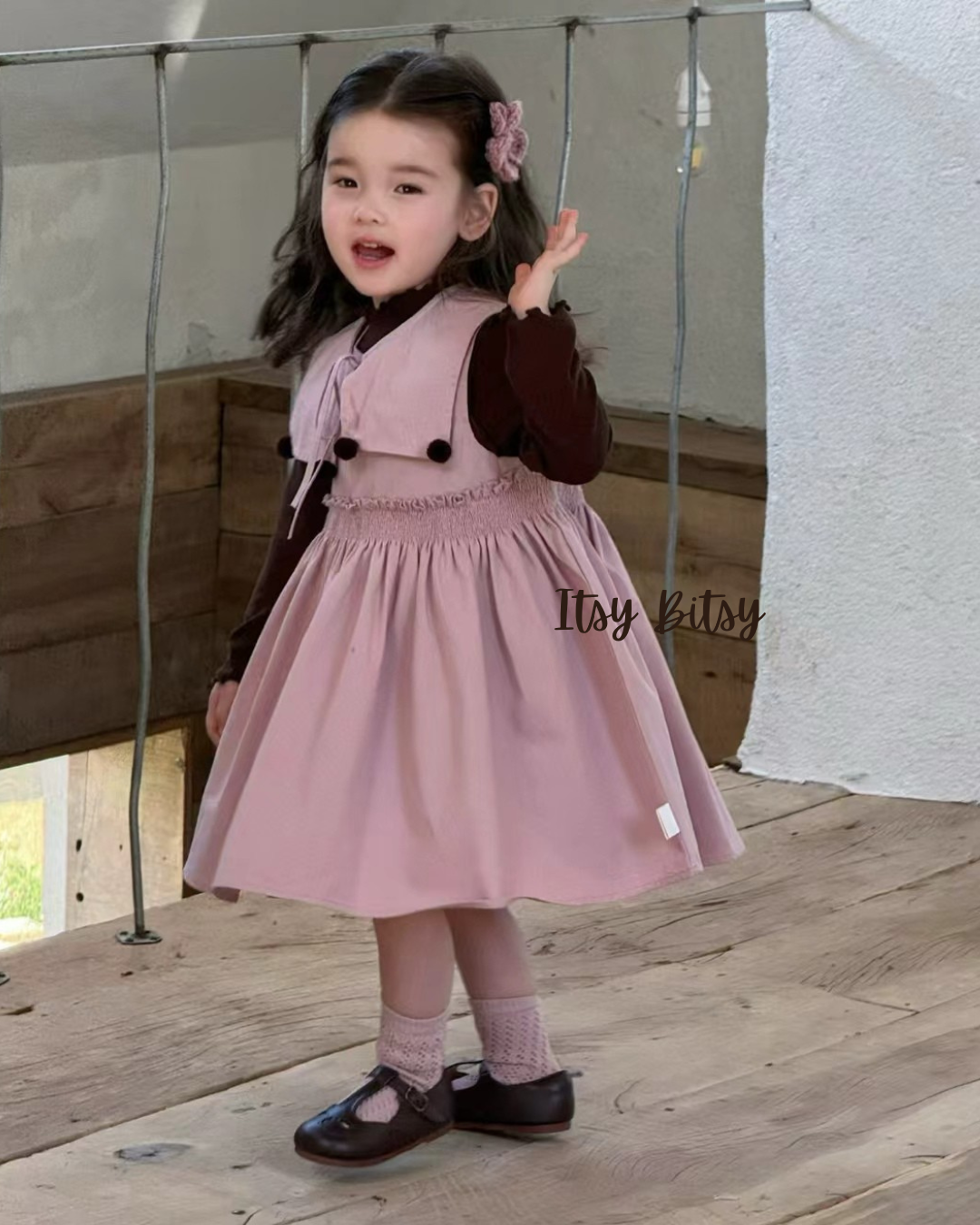 Little Darling Mauve Dress