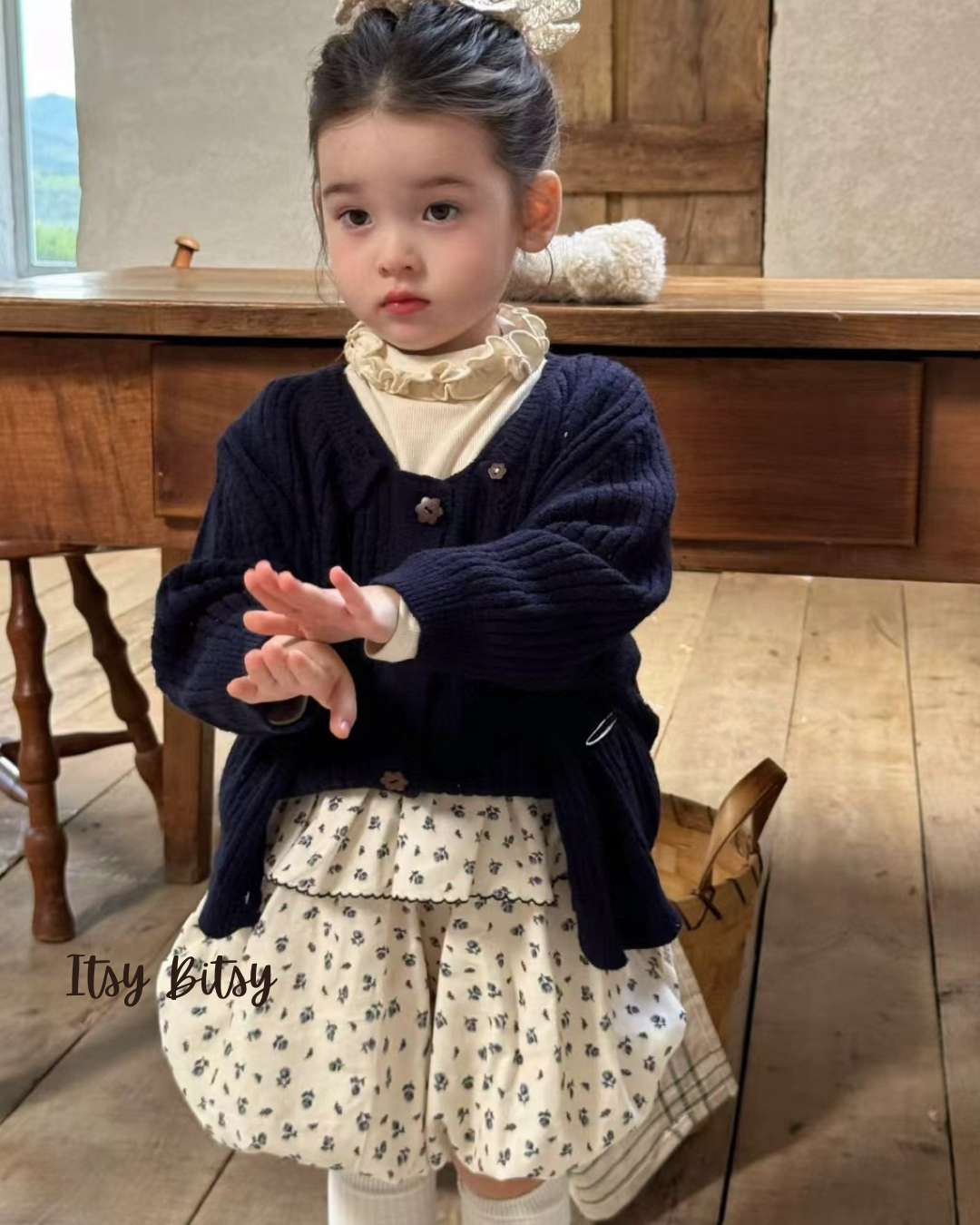 Floral Ruffle Layered Bloomer