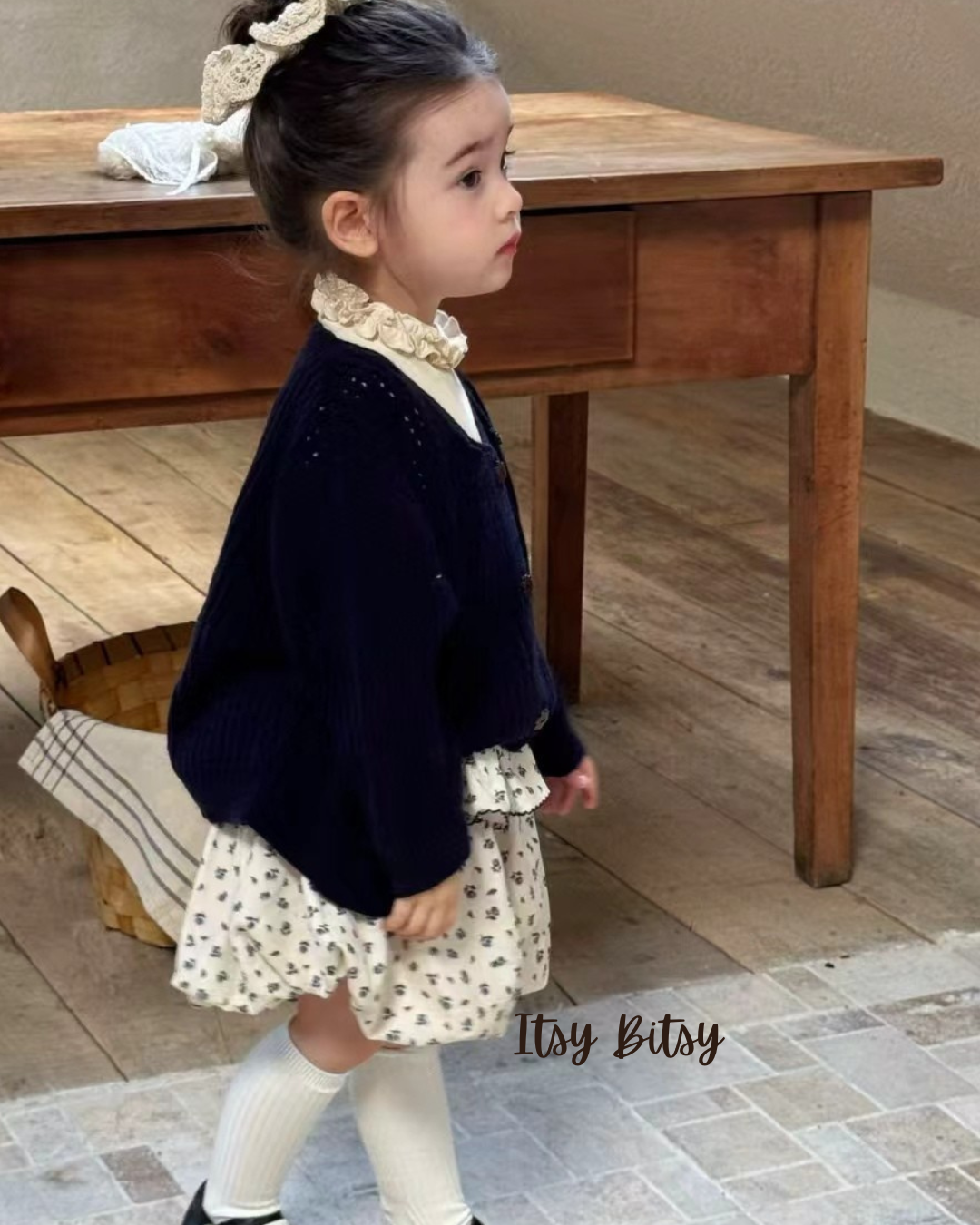 Floral Ruffle Layered Bloomer
