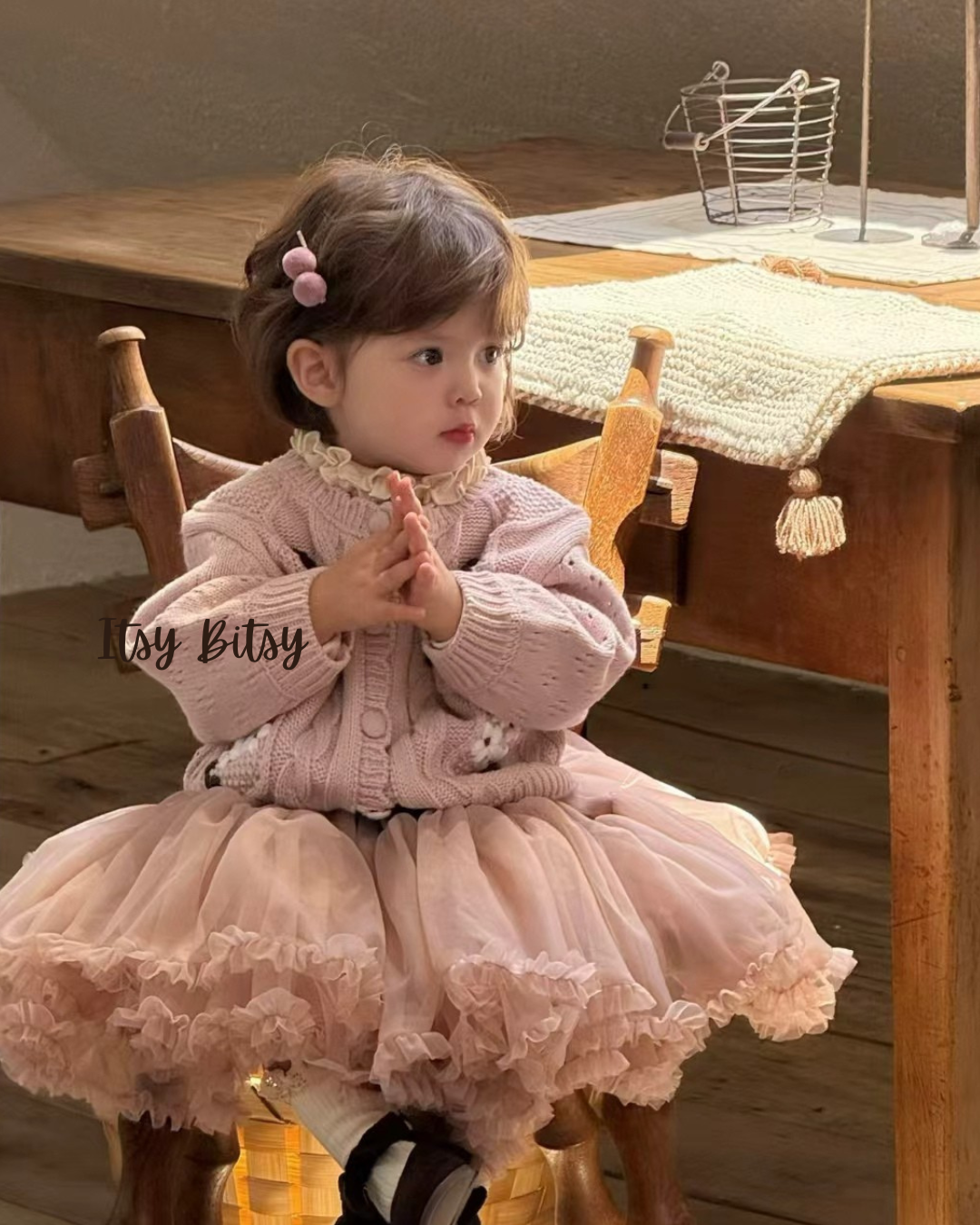 Twinkle Tulle Skirt - Dusty Pink