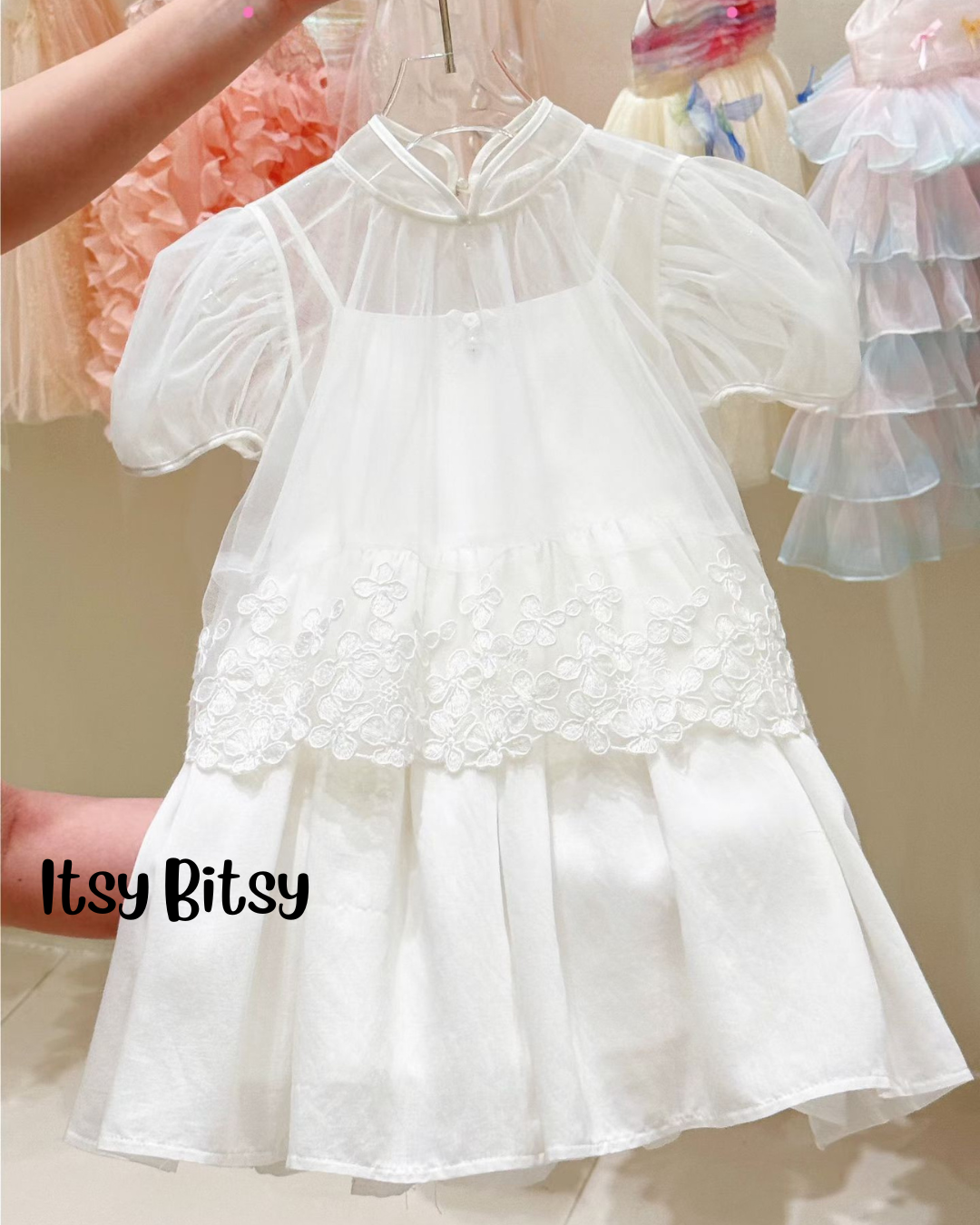 Pearl Mist Fairy Dress Set