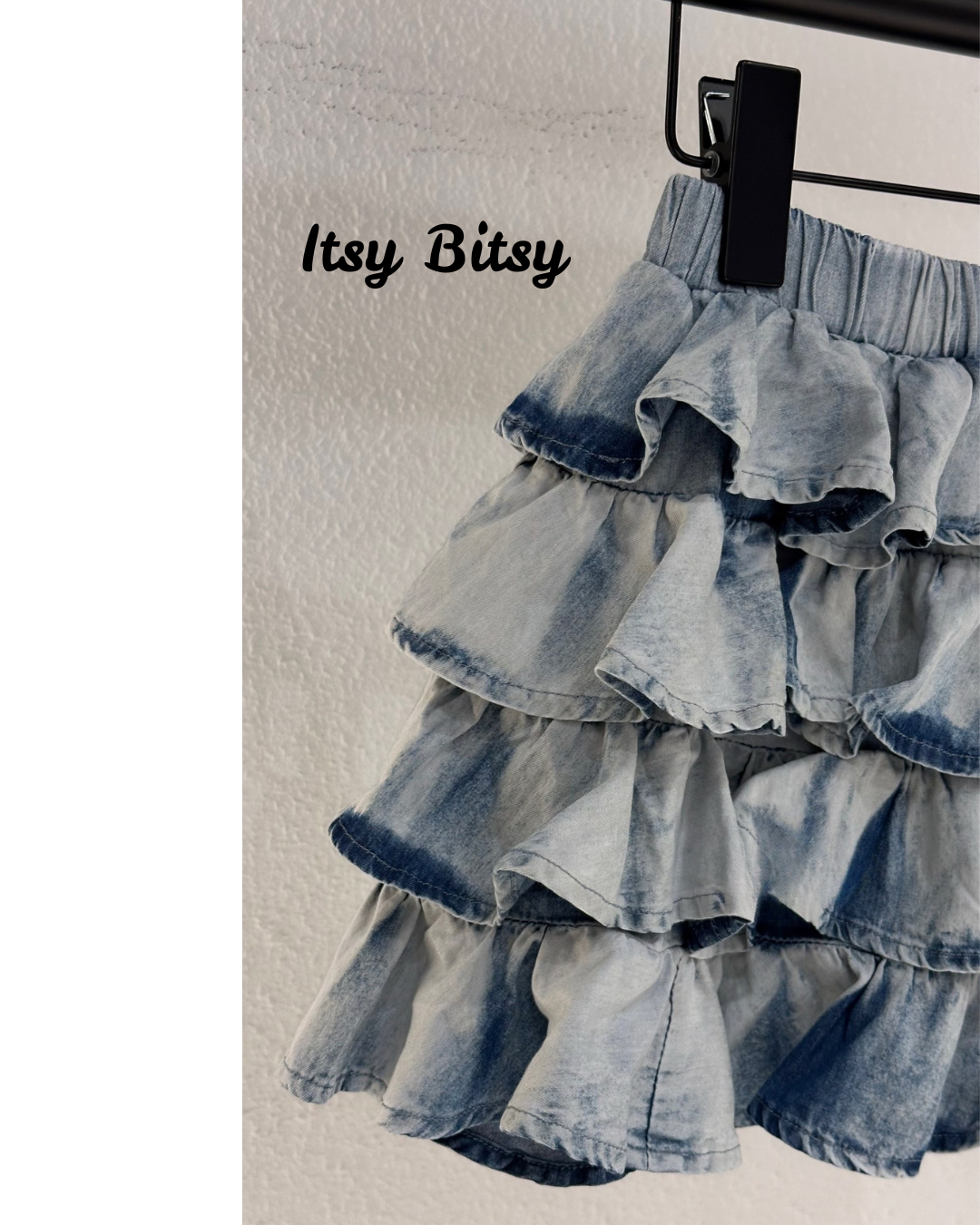 Tied Dye Ruffle Skirt
