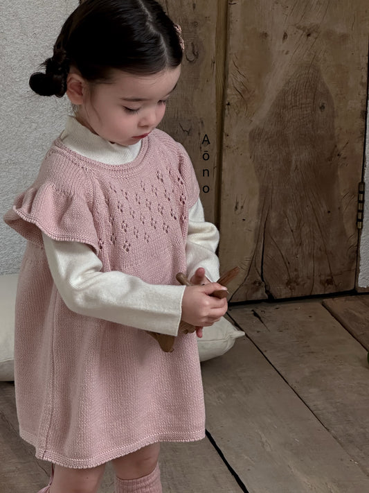 Sweet Rose Knit Dress