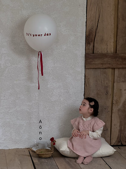 Sweet Rose Knit Dress