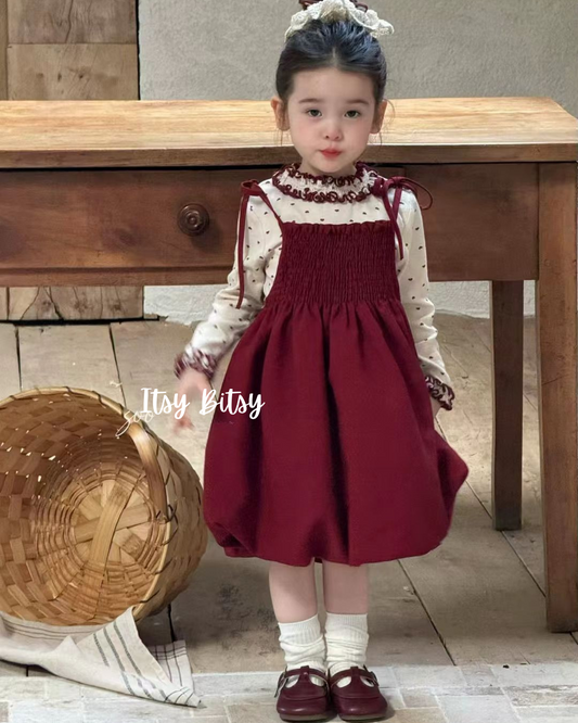 Love & Mistletoe Smocked Dress Set