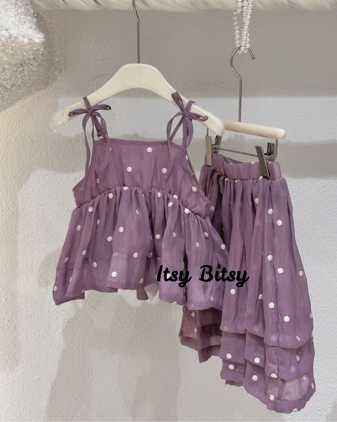 Sweet Pea Polka Set