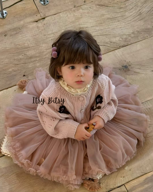 Twinkle Tulle Skirt - Dusty Pink