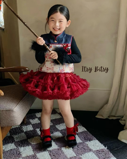 Fu Gui Hua Kai (富贵花开）Two Piece Set