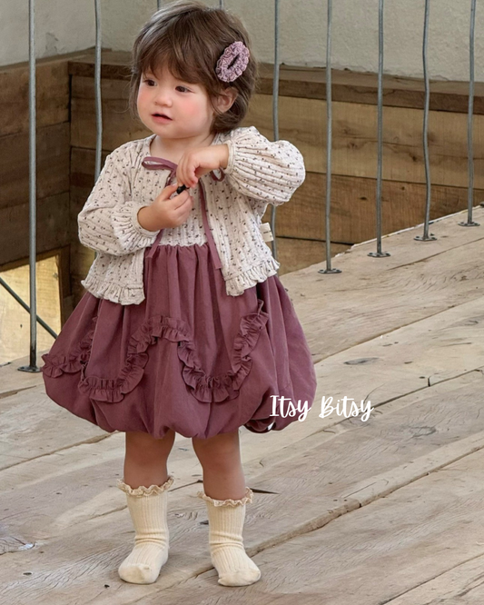 Rosalie Bloom Bubble Dress Set