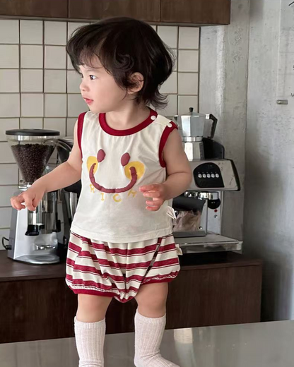 Happy Smiley 2-Piece Set