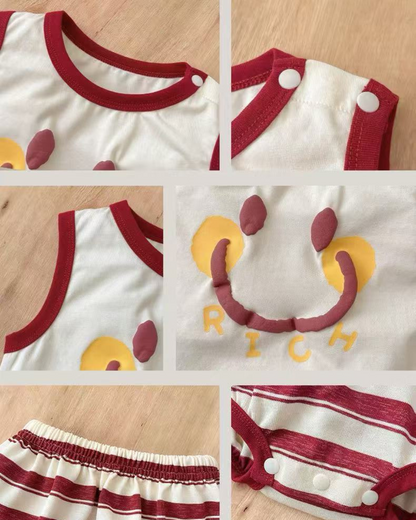 Happy Smiley 2-Piece Set