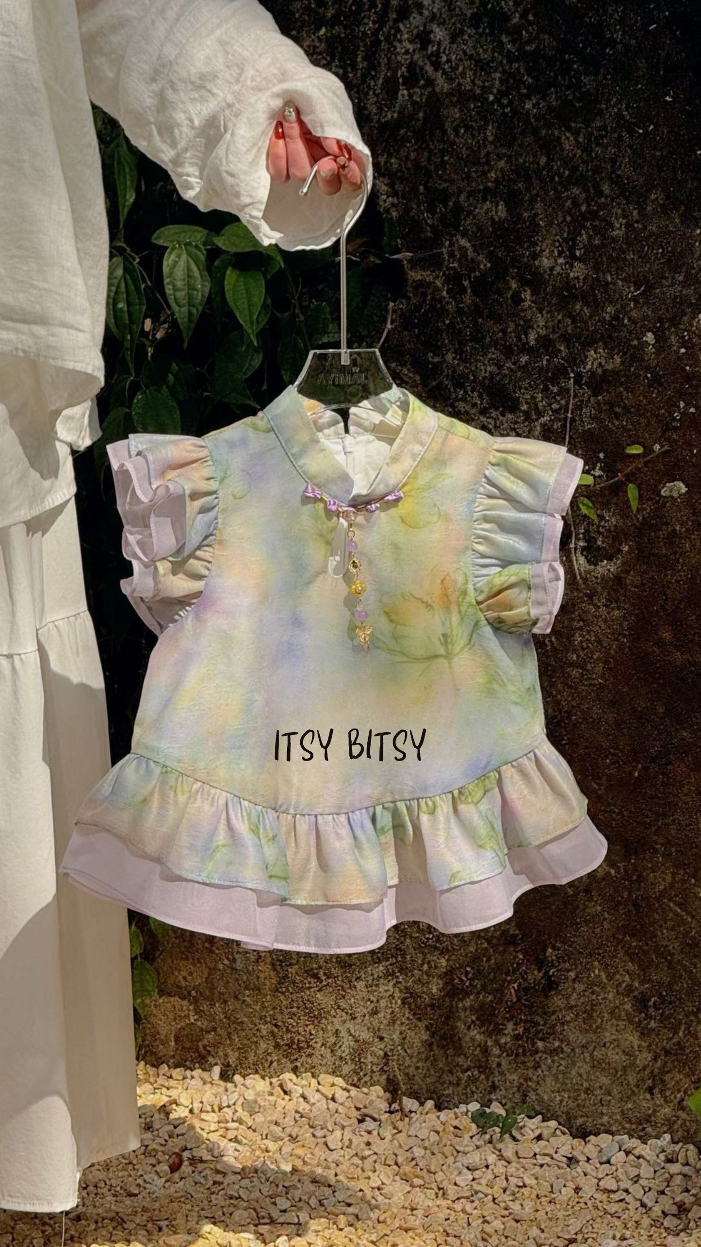 Jade Blossom Blouse