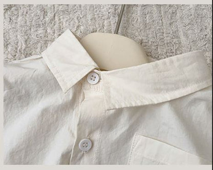 Asymmetric Cotton Shirt