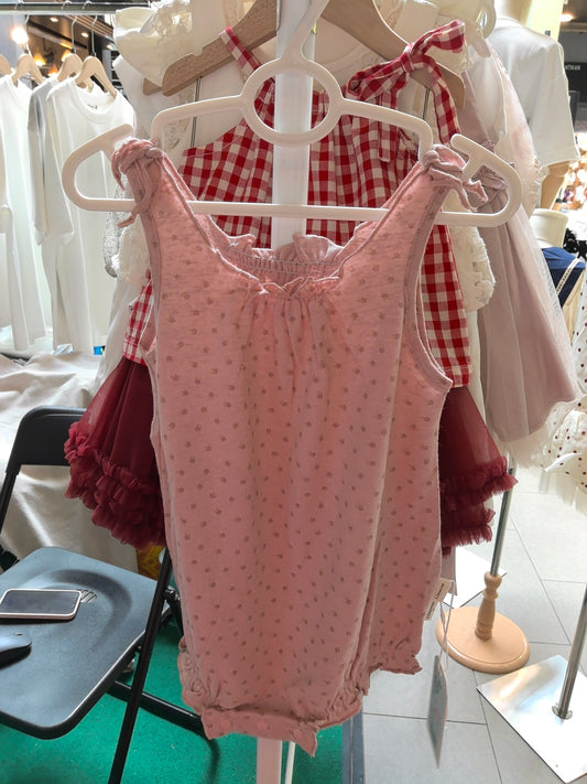 Pink Meadow Romper