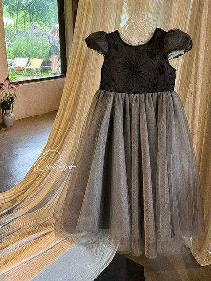 Midnight Stardust Tulle Dress