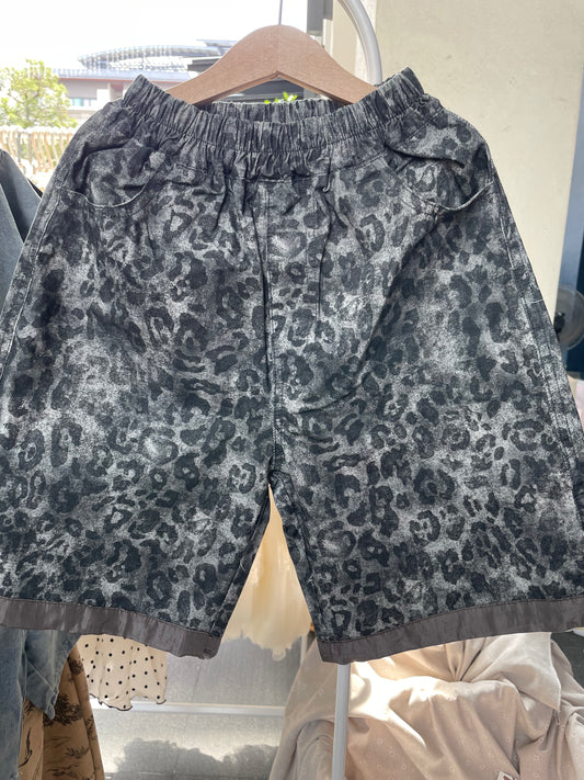 Animal Print Shorts