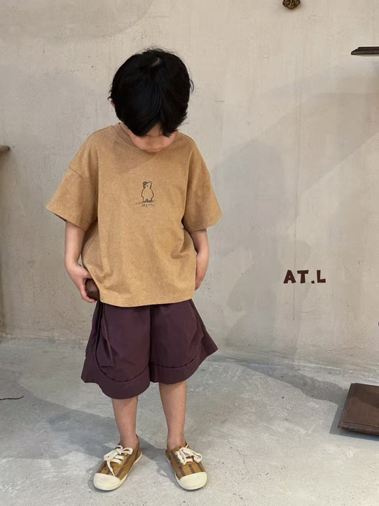 Bear & Bare Oversized Tee