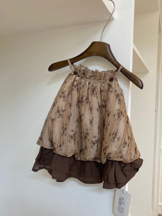 Vintage Floral Blouse
