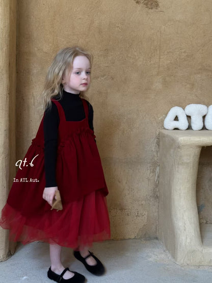 Little Lady in Red Dress