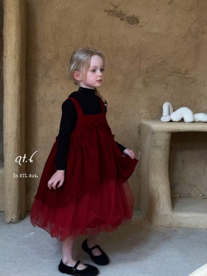 Little Lady in Red Dress