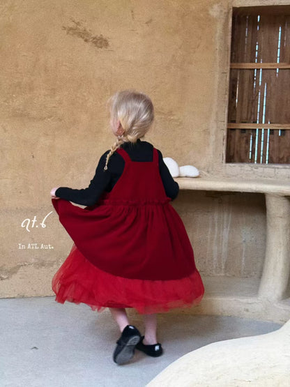 Little Lady in Red Dress