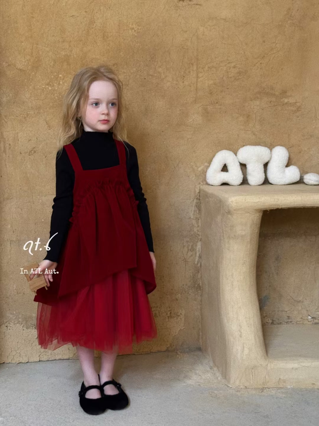 Little Lady in Red Dress