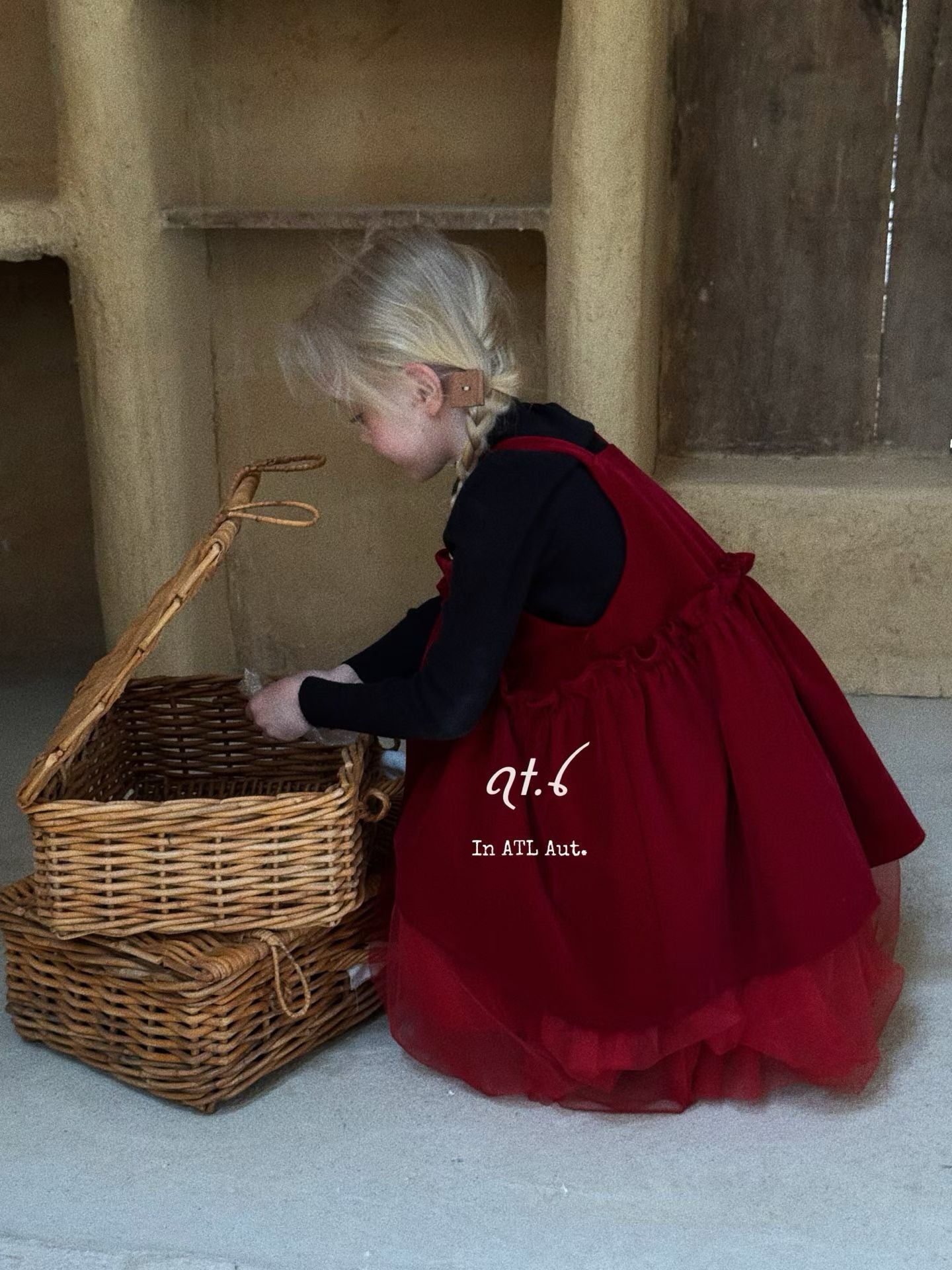 Little Lady in Red Dress