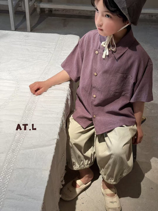 Relaxed Fit Ankle Pants