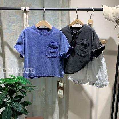 Ocean Mist Pocket Tee